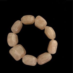 Pink marble bracelet